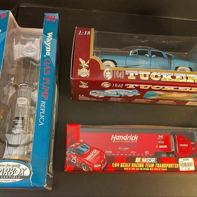 Sale Photo Thumbnail #58: Model Gas Pump, Car And Truck