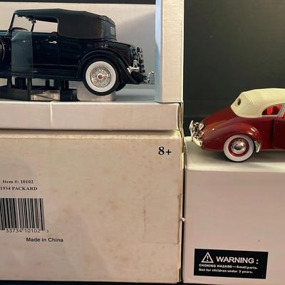 Sale Photo Thumbnail #81: Model Cars Featuring Packard And Cord