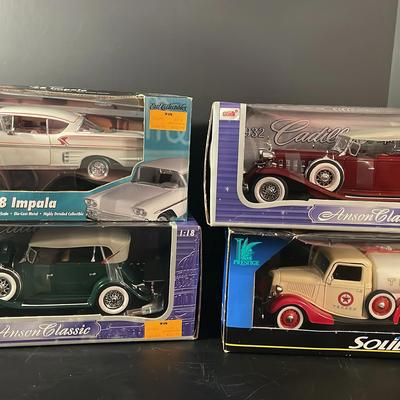 Sale Photo Thumbnail #20: Model Truck And Cars Including Texaco Branding And Cadillac