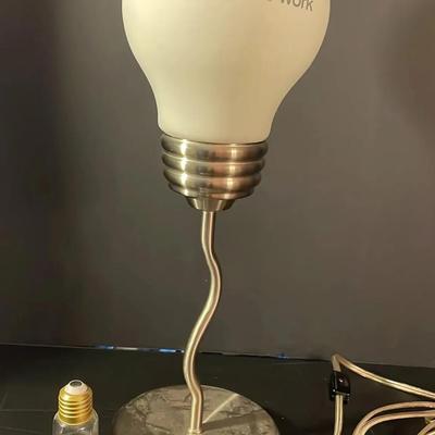 Sale Photo Thumbnail #42: “Imagination At Work” Lamp And More