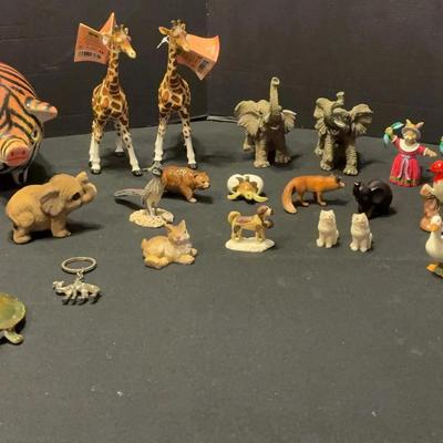 Sale Photo Thumbnail #95: Mystery Lot of 35+ Animal Figurines – Mixed Styles & Materials
