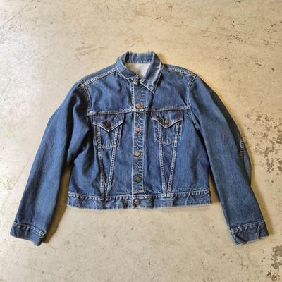 1960-70's Vintage Levi's Denim Jacket Men's Size Med