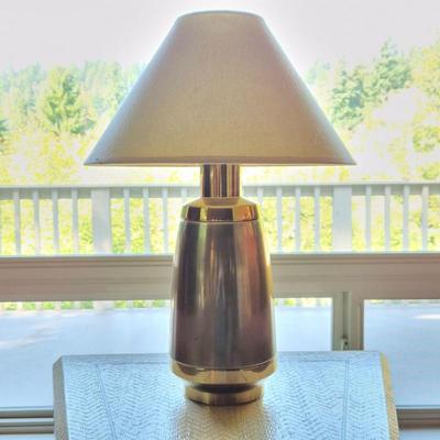 A Touch of Grandeur - Classic Brass Table Lamp