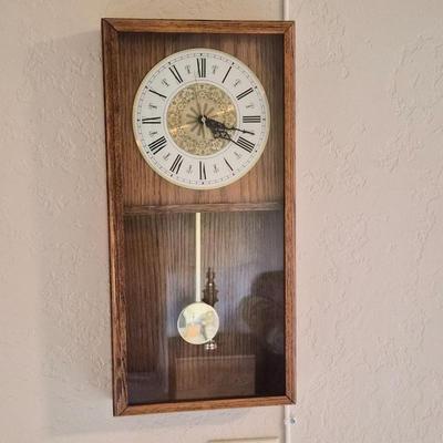 Battery Powered Pendulum Wall Clock