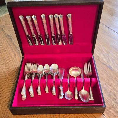 Gorham Greenbrier Sterling Silver Flatware – 60-Piece Service for 8