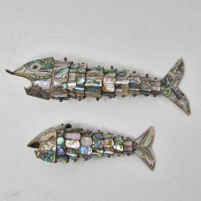 Abalone Articulated Fish Duo