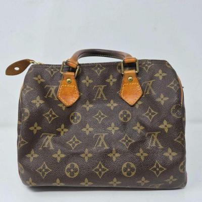 Authentic Louis Vuitton Speedy 25 Handbag - SD0958