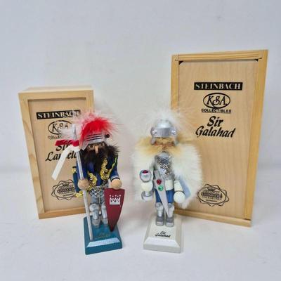 Steinbach Sir Lancelot & Galahad 5-Inch MIni Nutcrackers