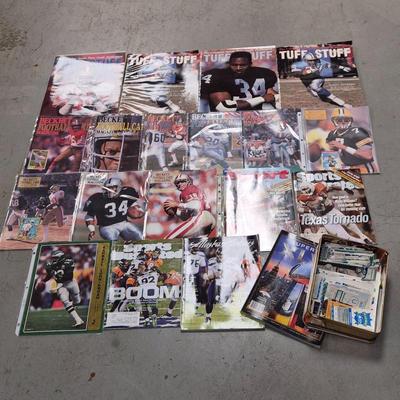 Collectible Football Magazines & Vintage Seahawks Ticket Stubs
