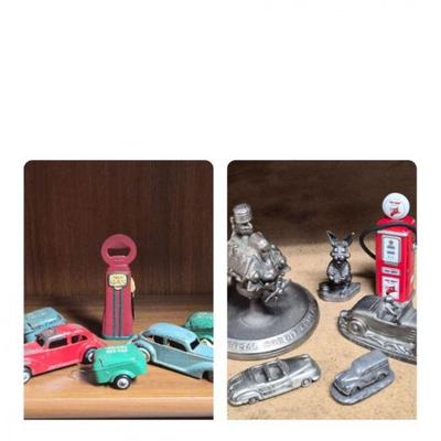 Vintage Arcade Die Cast Metal Automobiles & Accessories