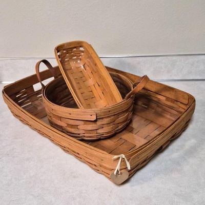 1990's Longaberger Baskets (3)