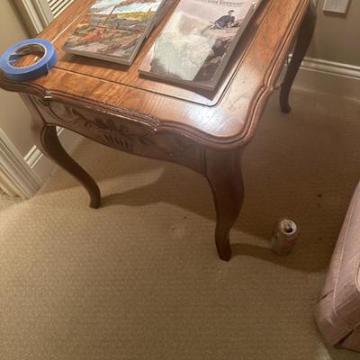 Sale Photo Thumbnail #130: One of two end tables