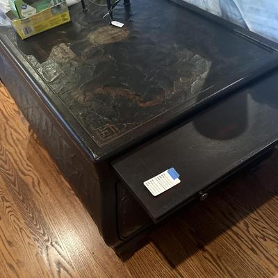 Sale Photo Thumbnail #151: slide out tray of coffee table