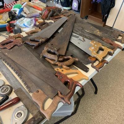 Sale Photo Thumbnail #165: Saw collection