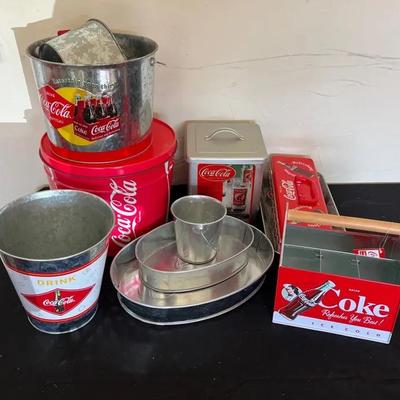 Metal Coke Decor