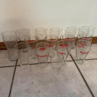 Coke Glass Assortment 