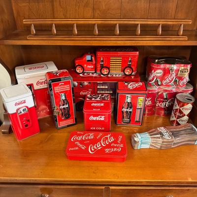 Vintage Coca-Cola Tins