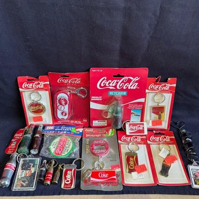 Vintage Coke Keychains