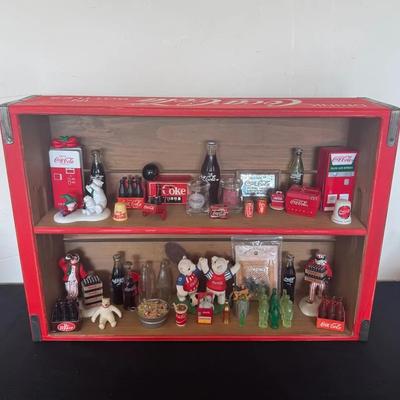Coca-Cola Minis + Shelf