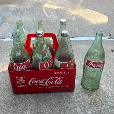 1 Quart Coke Bottles