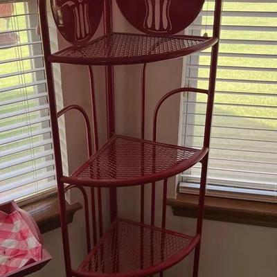 Coca Cola Metal Shelf