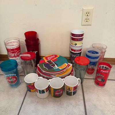 Coca-Cola Plasticware