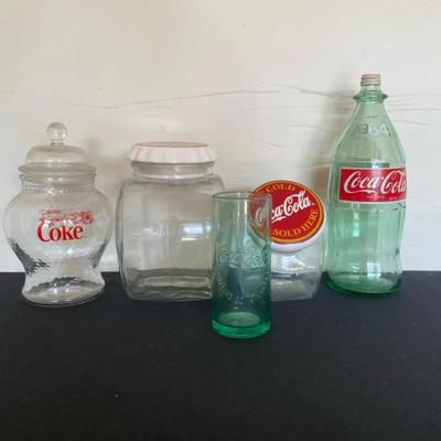 Unique Glass Coke Pieces 