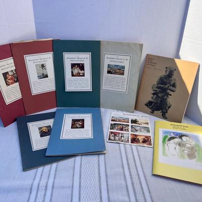 Metropolitan Museum of Art Mini Stamp Albums Guides (6), Jean-Paul Loup Art Book