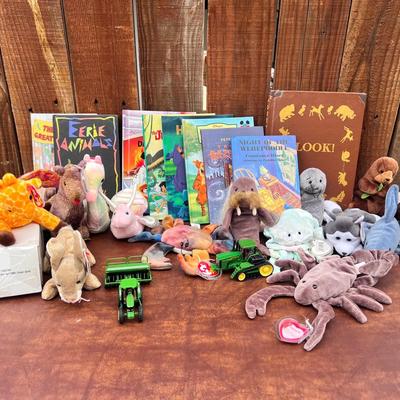 Disney Childrens Books, John Deere Tractors, Beanie Babies (14)