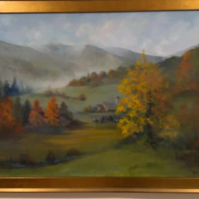 Original Oil Painting "Shenandoah Foot Hills"