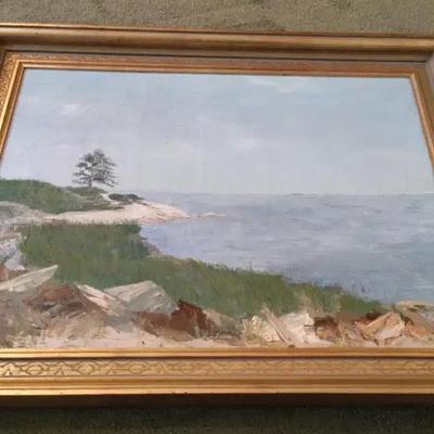 Shoreline Original Oil Painting 