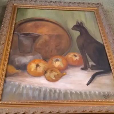 Original Oil Painting "The Cat"