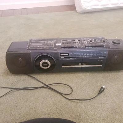 Panasonic Cassette And CD Player 