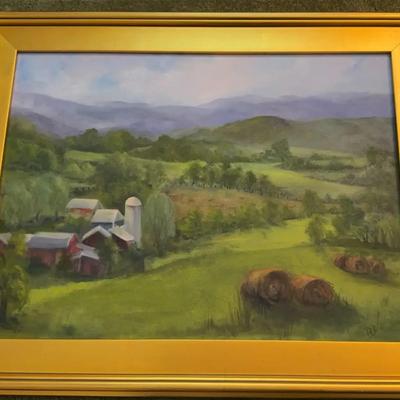 Original Oil Painting "Mountain Landscape"
