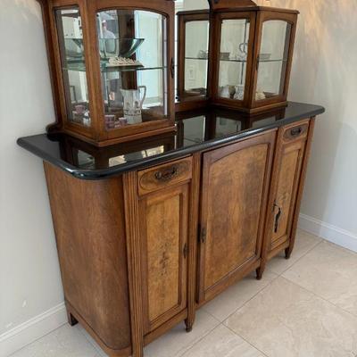 True Antique Commode with marble top
H: 64in
L: 3ft
W: 19in