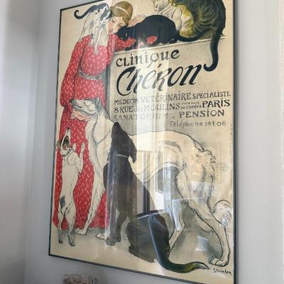 poster by Steinlen