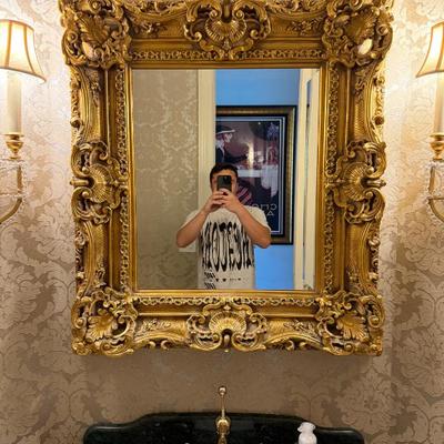 Gold foil mirror
3ftx32in