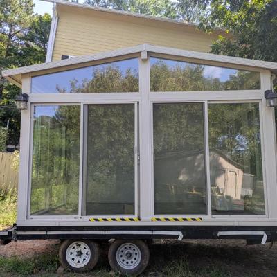 Sale Photo Thumbnail #1: Aluminum Built She-Shed **Trailer is NOT included**