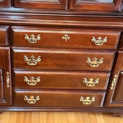 Sumter Cabinet co. Mahogany Sideboard *hutch Top Not Included*
