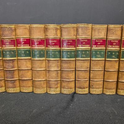 Tales Of The Borders by John Mackay Wilson, 10 Volumes 