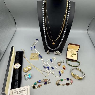Modern Day And Vintage Costume Jewelry Lot 