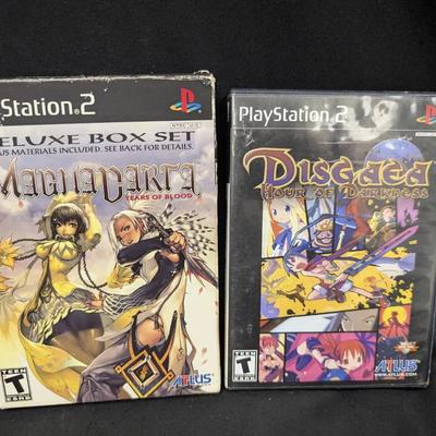 PlayStation 2 Games ..Disgaea & Magna Carta