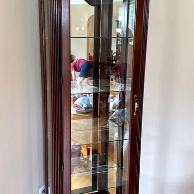 Lighted Curio Cabinet