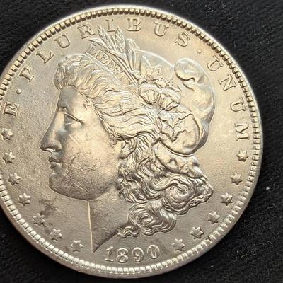 1890 Morgan Silver Dollar