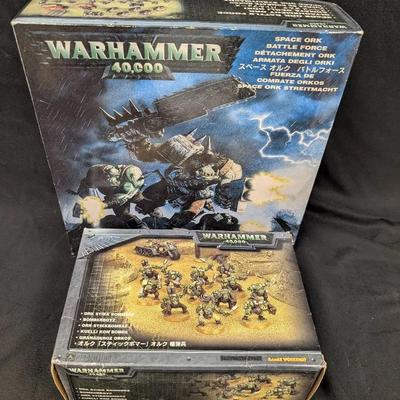 Warhammer 40K Space Ork Sets 
