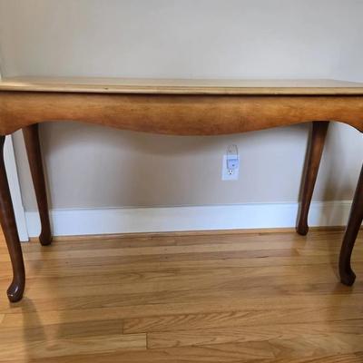 Wooden Console Table & Display Cabinet 