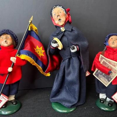 Byers' Choice Salvation Army Dolls (3)
