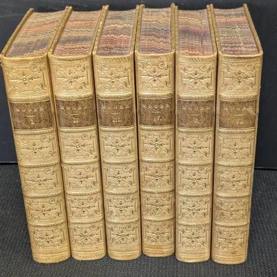 1856 Poetical Works Of Thomas Moore, 6 Volumes 