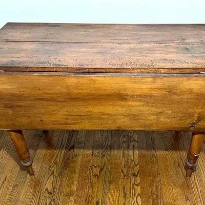 Antique Canadian Drop Leaf Table