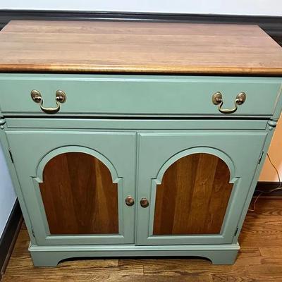 Pennsylvania House Solid Cherry Wood Painted Sideboard